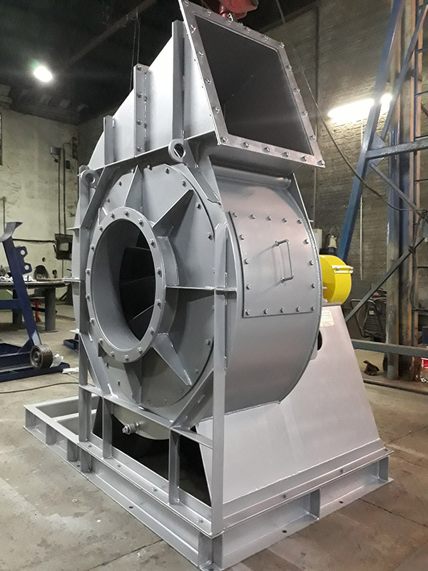 Exaustor industrial fabricado pela Espanhol